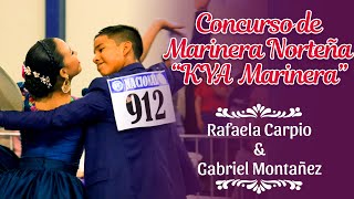 💃Rafaela Carpio y Gabriel Montañez 🕺  Nacional Infantil  Concurso KYA Marinera 💙 [upl. by Bevash]