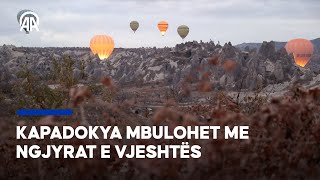 Kapadokya mbulohet me ngjyrat e vjeshtës [upl. by Enelegna376]