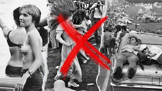 Woodstock 1969 Photos Not Suitable for All Ages [upl. by Slorac]