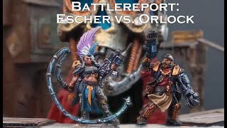 Necromunda Battlereport Escher vs Orlock  the Archeotek Device [upl. by Naresh]