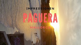 Paguera  Peguera Mallorca  Impressionen vom Urlaubsort in 4K UHD [upl. by Ecinhoj473]