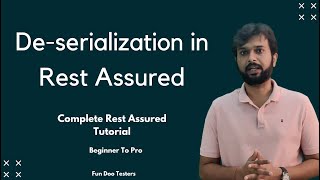 Deserialization in rest assured Complex Pojo Example  Rest assured API automation framework [upl. by Oiceladni108]