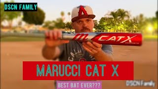 Marucci Cat X Composite Bat Review [upl. by Gnouc]