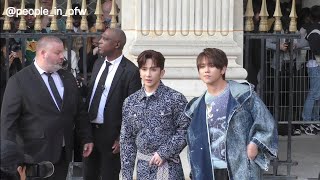 Keung To 姜濤 amp Anson Lo 盧瀚霆 MIRROR  Kenzo Menswear SS25 fashion show in Paris  19062024 [upl. by Lleda]