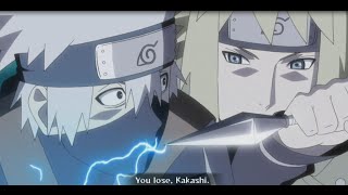 Kakashi vs Minato  Full Fight English Sub [upl. by Oringas]