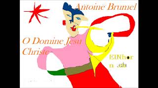 Antoine Brumel ca 1500 O Domine Jesu Christe [upl. by Macguiness]