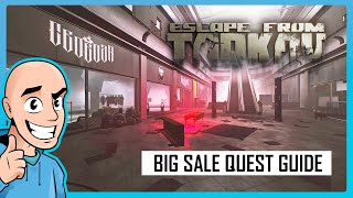 Escape from Tarkov PVE Big Sale Quest Guide Interchange Map  Teaching My Son 34  Full Raid [upl. by Shalom544]