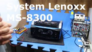 como consertar system Lenoxx MS8300 [upl. by Alyal]