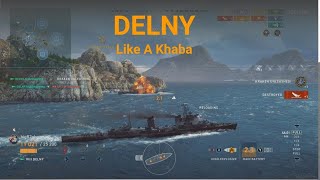 Delny it’s like a Khaba  World of Warships Legends  Stream Highlight [upl. by Efthim]