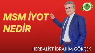 MSM İyot  Enerji Verir Tiroidleri Çalıştırır Yorgunluğu Önler [upl. by Cammy]