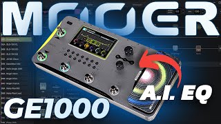 NEXT LEVEL Multieffects  The Mooer GE1000 with AI [upl. by Thane]