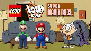 Lego The Loud House Super Mario Bros [upl. by Ethyl]