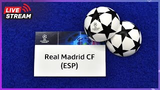 Champions League 202324 group stage draw  Real Madrid [upl. by Hirsch937]