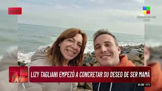 ❤️ LIZY TAGLIANI empezó a concretar su deseo de ser mamá [upl. by Juetta]