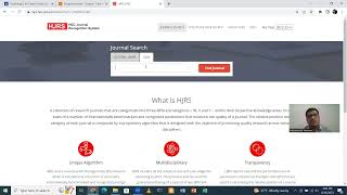 StepbyStep Guide How to Check if a Journal is Indexed in Scopus Web of Science and HEC HJRS [upl. by Ellehcyt]