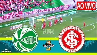 🟢JUVENTUDE X INTERNACIONAL🔴AO VIVOCOM IMAGENSASSISTA AGORACAMPEONATO GAÚCHO 2024 GAMEPLAY PCPS5 [upl. by Netsrak823]