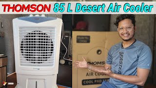 Thomson 85 L Desert Air Cooler with Smart Cool Technology and Honeycomb Cooling Pads  REVIEW [upl. by Danny370]