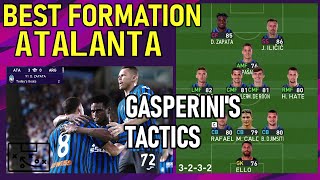 PES2021 Best Formation  ATALANTA  HOW TO USE GASPERINI TACTICS [upl. by Gillmore]