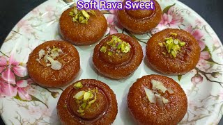 12 கப் ரவை போதும்  New Diwali Sweet❣️Soft Rava Sweet❣️Easy Sooji Roshbora Sweet❣️Semolina Dessert [upl. by Enahpets703]