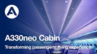 A330neo Cabin transforming passengers’ flying experience [upl. by Ferde]