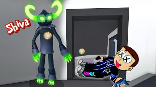 Kanzo Become Monster and Kill Shiva  Roblox Secret Killer with Shiva And Kanzo Gameplay [upl. by Kwon310]