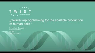 Cellular reprogramming for the scalable production of human cells [upl. by Gross]