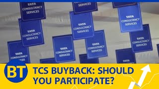 How does TCS buyback create opportunities for short amp long term investors   TCS  Shares [upl. by Wanonah]