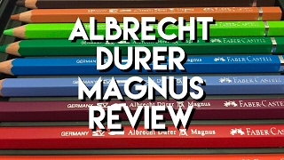 Faber Castell Albrecht Dürer Magnus Watercolor Pencils Review [upl. by Letnohs478]