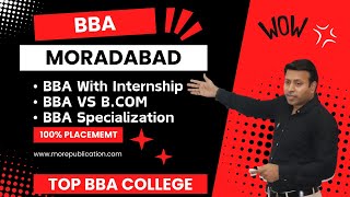 TOP BBA COLLEGE IN MORADABAD  BEST BBA COLLEGE IN MORADABAD 2025  ADMISSION  FEE [upl. by Nirtak]