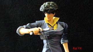 Cowboy Bebop Spike Spiegel Play Arts Kai Figure Review [upl. by Haronid648]