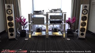 Antal Audio Group TRIANGLE Loudspeakers TSAKIRIDIS Amps Soulines turntable Florida Audio Expo 20 [upl. by Etezzil]