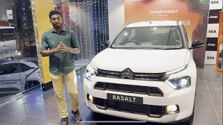 Citroën Basalt Mid variant  Plus Variant  Exclusive First Tamil Review citreon carscatalyst [upl. by Groark]