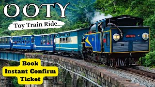 How to Get Tickets of Ooty Toy train  Ooty to Coonoor Toy Train Journey  Ooty Toy Train Full Info [upl. by Alyal203]