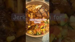 Jerk Chicken for Dinner so good [upl. by Pasol]