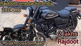 old King 👑 वापीस आ गया। rajdoot 350 cc vs royal enfield 350 cc booking starting coming soon [upl. by Christiano]