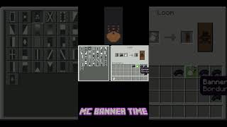 How to make Bundle Banner Design 5  Its Banner Time  122 Minecraft Tutorial Short [upl. by Bumgardner]