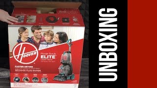 Hoover Power Scrub Elite Carpet Washer  Carpet Cleaner Unboxing [upl. by Enayr]