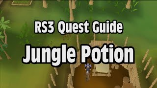 RS3 Jungle Potion Quest Guide  RuneScape [upl. by Giguere]