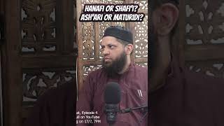 Shaykh Asrar Rashid  Hanafi or Shafii  Ashari or Maturidi [upl. by Hanae]