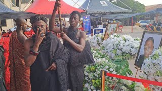 Ghana SDA Church sorrowfully Mourning their musician Osei Boateng [upl. by Hardunn]