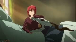 Chise despierta a elias xdxd Mahou Tsukai No Yome [upl. by Irak]