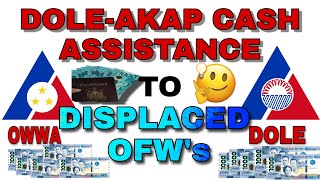 HOW TO GET DOLEAKAP FINANCIAL ASSISTANCE FOR DISPLACED OFWS STEP BY STEP [upl. by Nelloc]