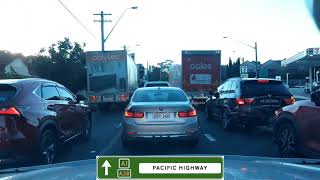 Randwick to Thornleigh NSW Drive via CCT M1 A1 A28 [upl. by Nakashima]