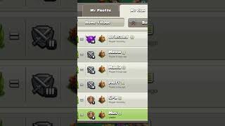 Caln giveaway for my subscribers with 20 guaranteed th16 like subscribe fyp coc [upl. by Iturk]