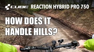 Cube Reaction Hybrid Pro 750  How Does It Handle Hills [upl. by Oakie410]