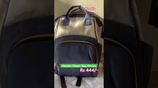 Baby Diaper Bag Meesho Diaper Bag Review  Baby Essentials Meesho HaulViral reel [upl. by Akena]