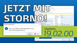 STORNO und LEISTUNGSDATUM – Das Update 1902 [upl. by Tracee310]