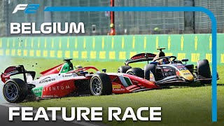 F2 Feature Race Highlights  2024 Belgian Grand Prix [upl. by Anoik316]