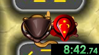 So I tried speedrunning Bloons Tower Defense 4 and created the perfect synergy [upl. by Gnort]