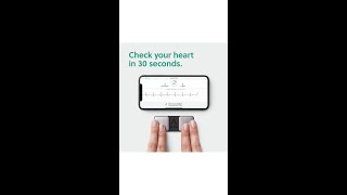 AliveCor KardiaMobile Wireless Personal EKG Monitor Shorts [upl. by Dowling]